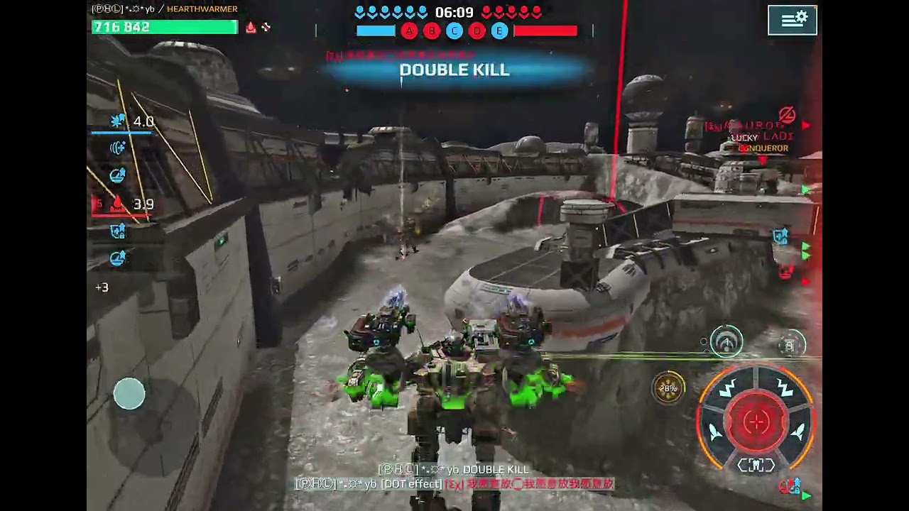 PHL vs EX -WarRobots squad battles- #wr #warrobots 