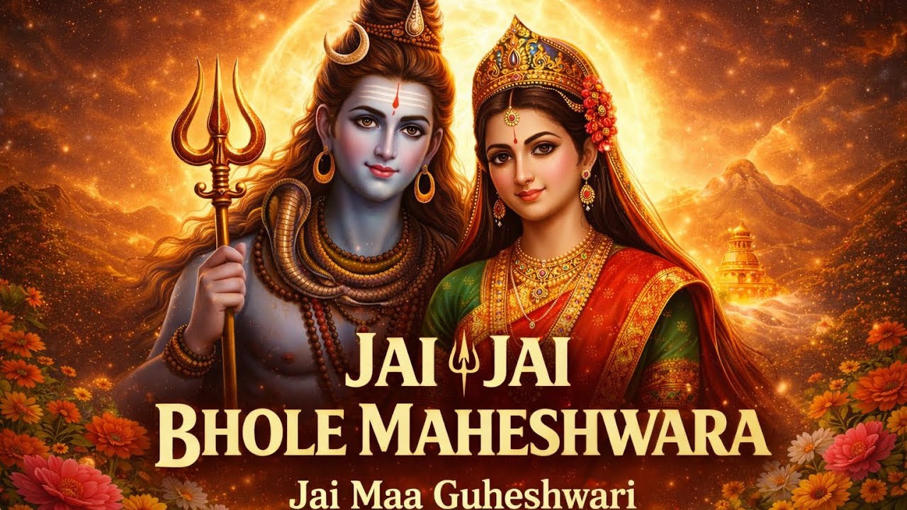 Jai Jai Bhole Maheshwara 🔱 Powerful Shiva Shakti Bhajan | Maa Guhyeshwari Shakti Peeth