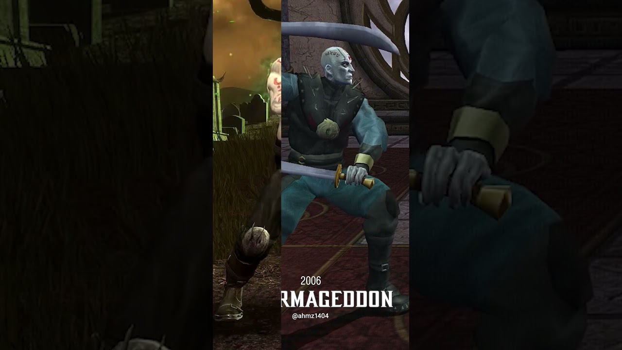 Quan Chi MK4 to MK1 (1997-2023) Evolution - Mortal Kombat