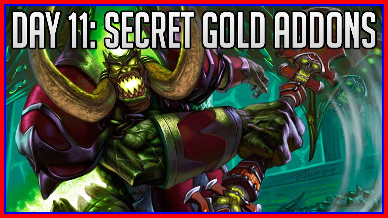 Day 11: Secret Gold Making Addons | #20DaysofGM