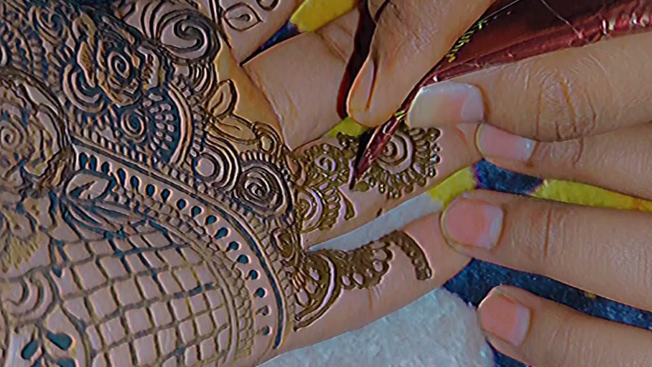 2024 mehendi design by Shafquat jahan