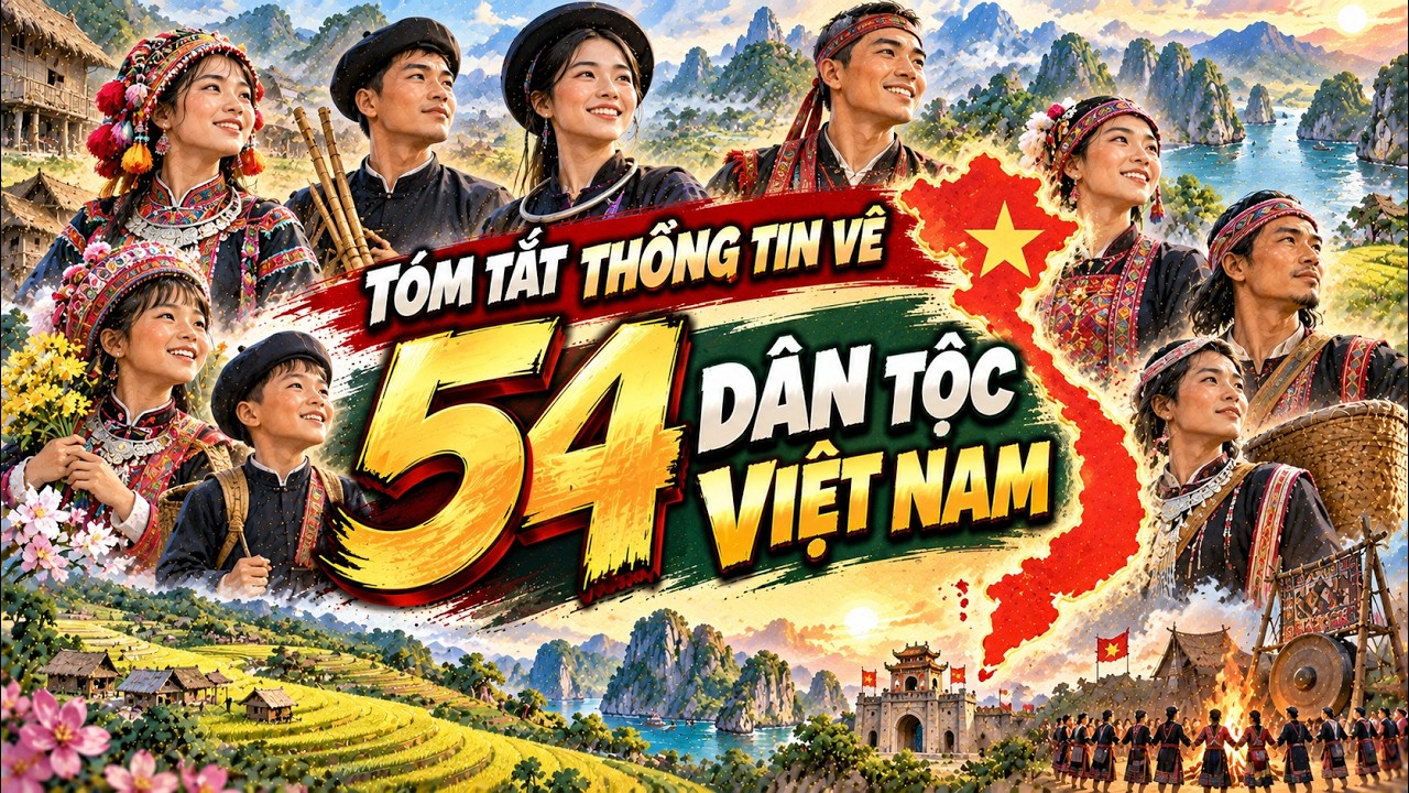 Tóm tắt thông tin về 54 dân tộc Việt Nam | Chia Sẻ Kiến Thức Thú Vị