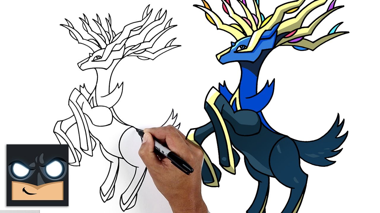 How To Draw Xerneas | Pokemon