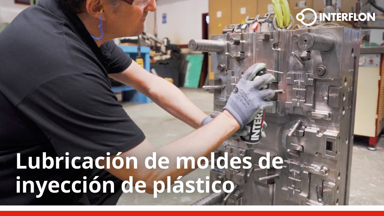 Lubricación de moldes de inyección de plástico