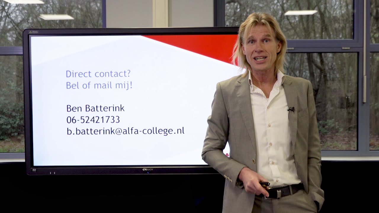 Presentatie Vakman- Ondernemer