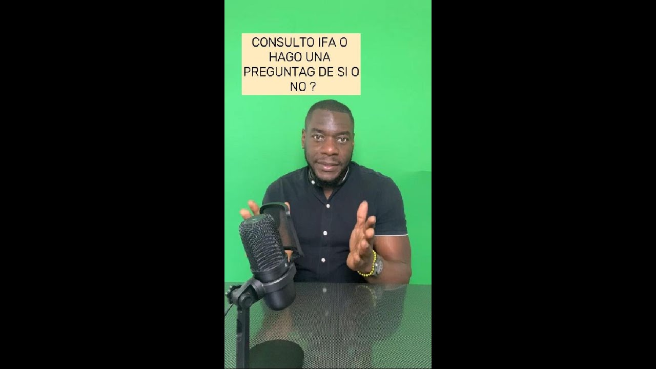 Consulto Ifa o hago una pregunta ràpida de 