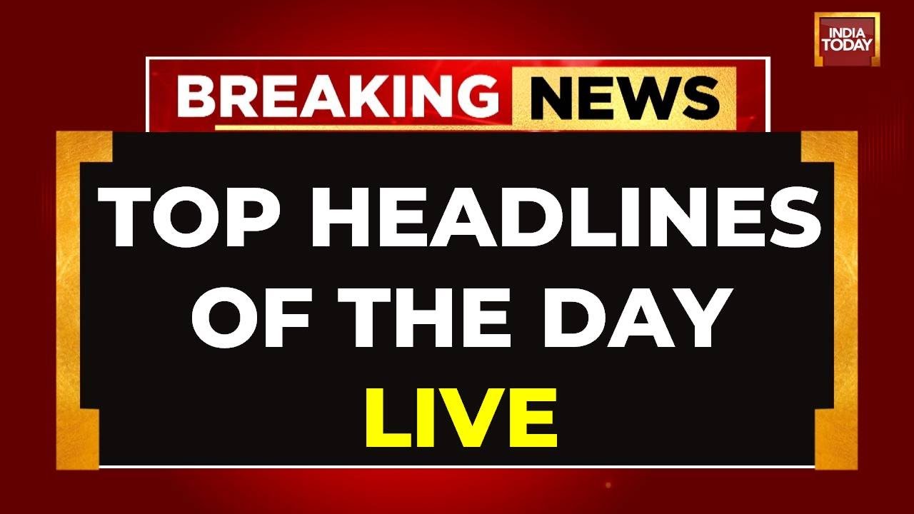 Breaking News LIVE:  J&K Terror News | Karnataka Fuel Price Hike | EVM Hacking Charge | NCERT Row