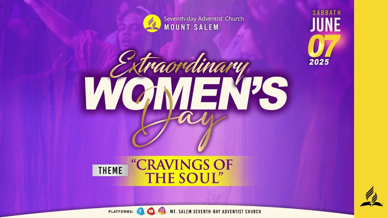 SDAC: Mount Salem || Extraordinary Worship Experience || Women's Day  || June 07, 2025