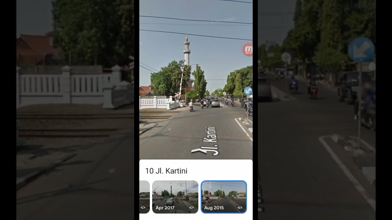 Railroad crossings in indonesia then vs now #2 #shorts