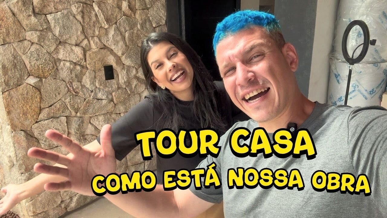 DI&Aacute;RIO DE OBRA: TOUR NA CONSTRU&Ccedil;&Atilde;O DO NOSSO SOBRADO | FINALIZAMOS A ILUMINA&Ccedil;&Atilde;O DA CASA!