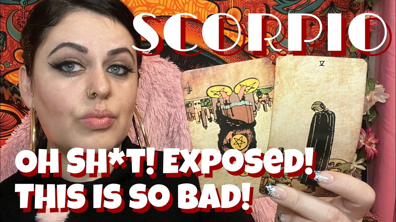 ✨Scorpio✨OH SH*T! They will Expose The Truth! Scorpio tarot reading