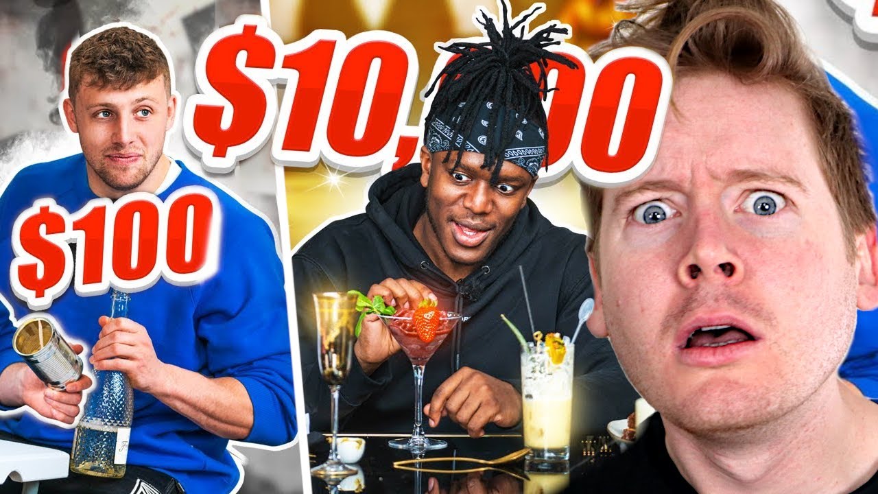 SIDEMEN $10,000 vs $100 MUKBANG REACTION
