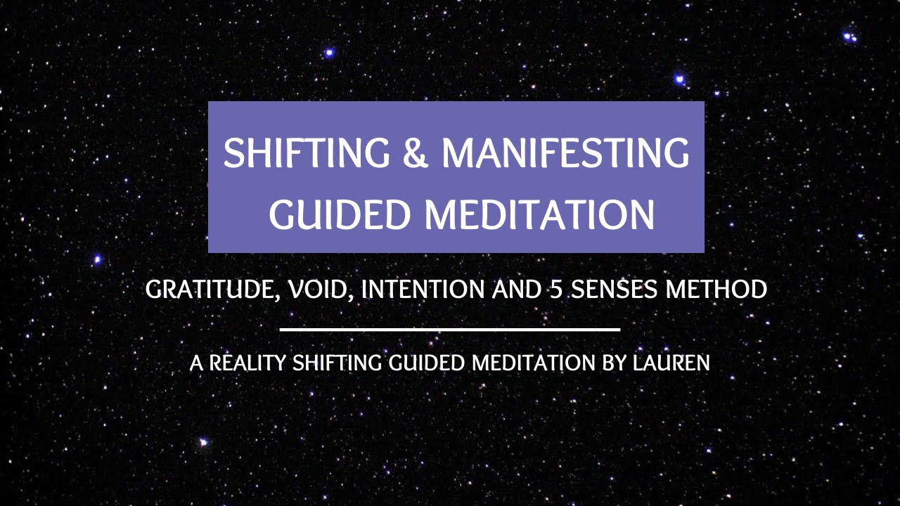 Shifting & Manifesting Guided Meditation 🤍