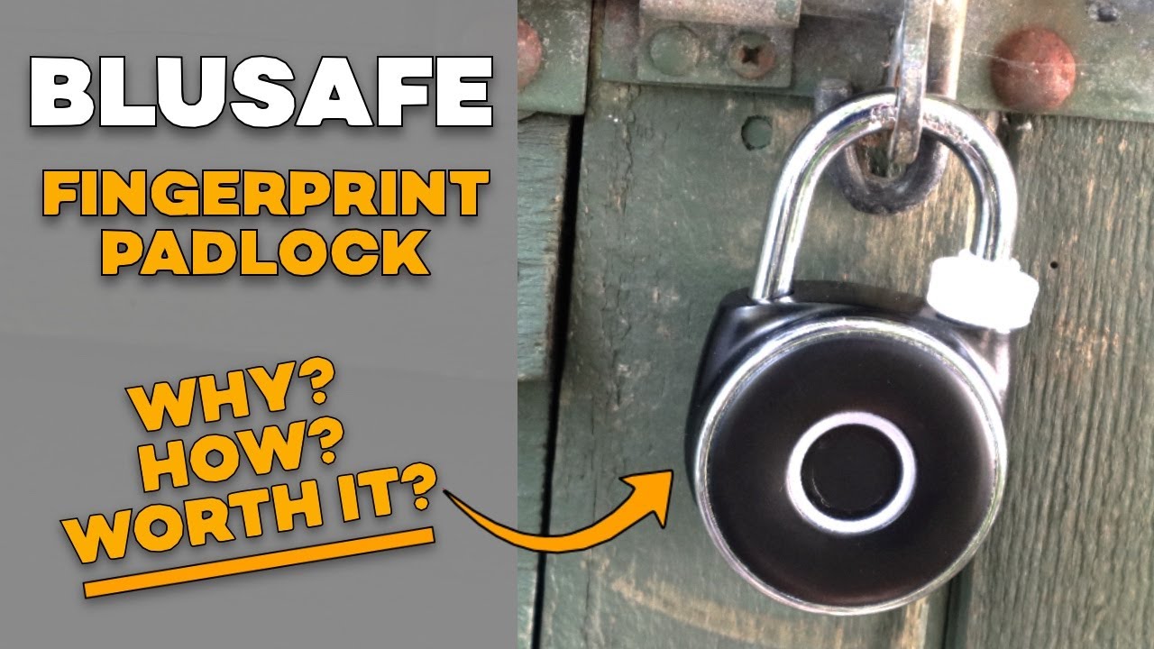PRESS HERE Blusafe Fingerprint Padlock Review. Safe bet