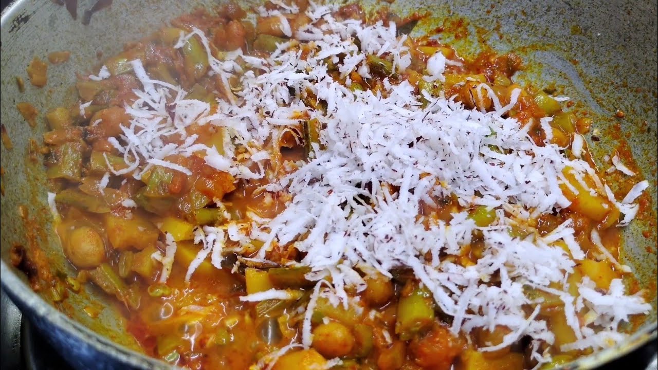 नारळाच्या चवीतली गवारीची खास भाजी | घरच्या घरी सोपी रेसिपी | Gavarichi Bhaji Recipe | Asha Maragaje
