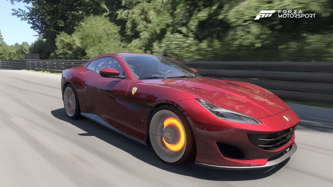 2018 Ferrari Portofino in single player \ Forza Motorsport