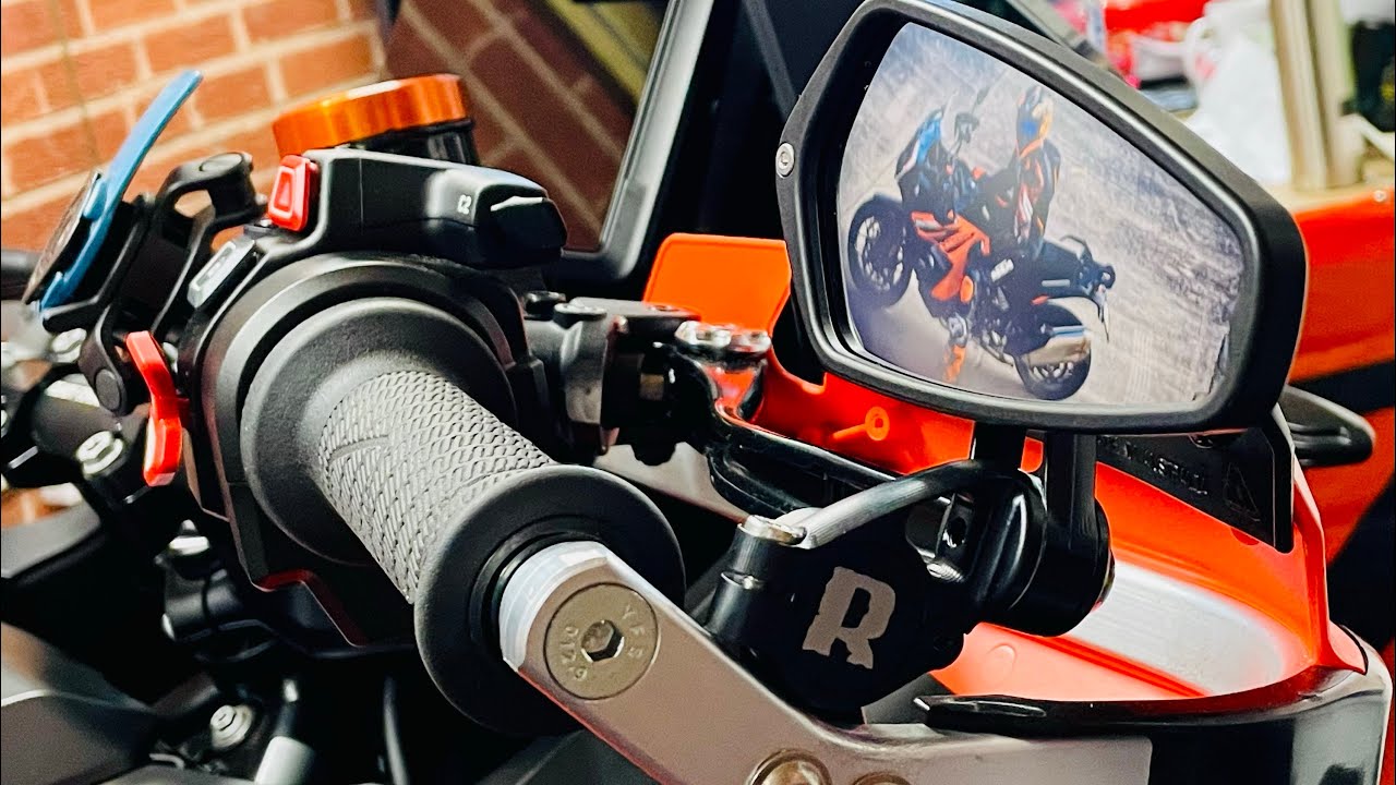 2021 2022 2023 2024 KTM 1290 Super Adventure Rottweiler Performance Quick Flip Mirrors