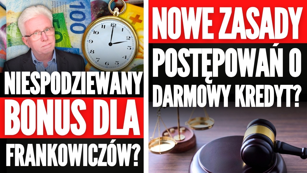 Frankowicze ZYSKAJĄ Na Wyroku TSUE ws Przedawnienia? NOWE ZASADY Walki o Sankcję Kredytu Darmowego?