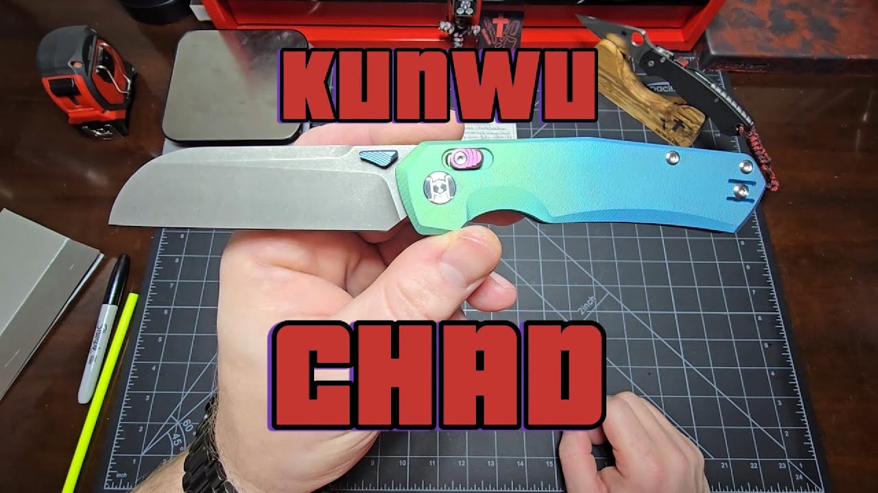 Kunwu Chad — анодирование на заказ от @KnifeResidue — убийственное сочетание цветов! Потрясающая ...