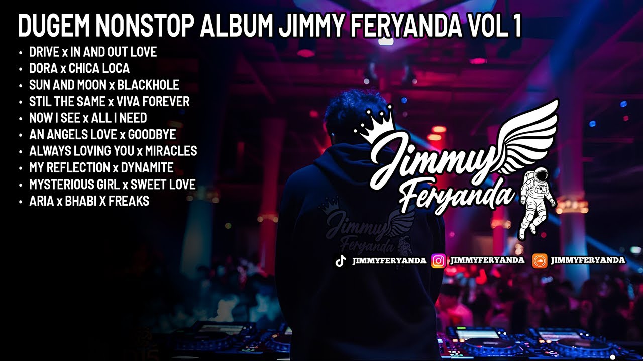 DUGEM NONSTOP ALBUM JIMMY FERYANDA SUPER VVIP VOL 1 [ JIMMY FERYANDA ]