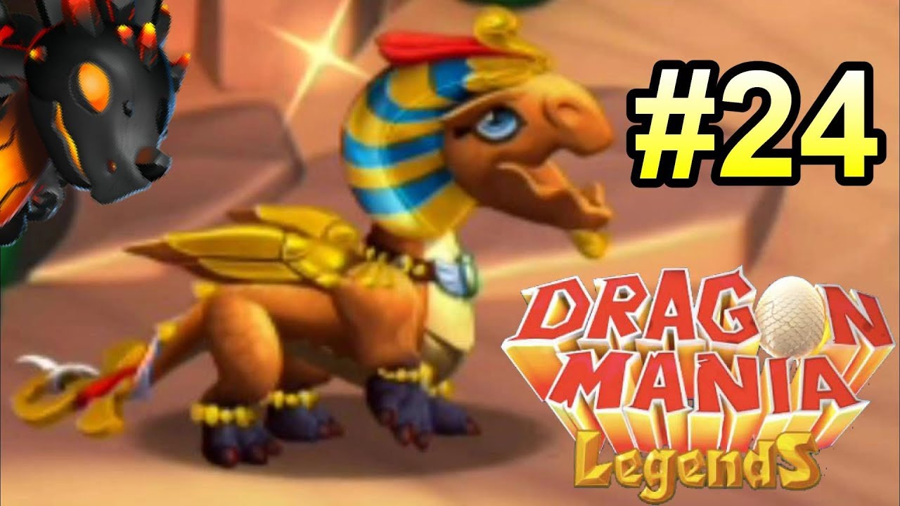 DML REBORN #24 - PHARAOH Hatching + Level 6 Fire Element Unlocked! [DML Android Gameplay Guide]