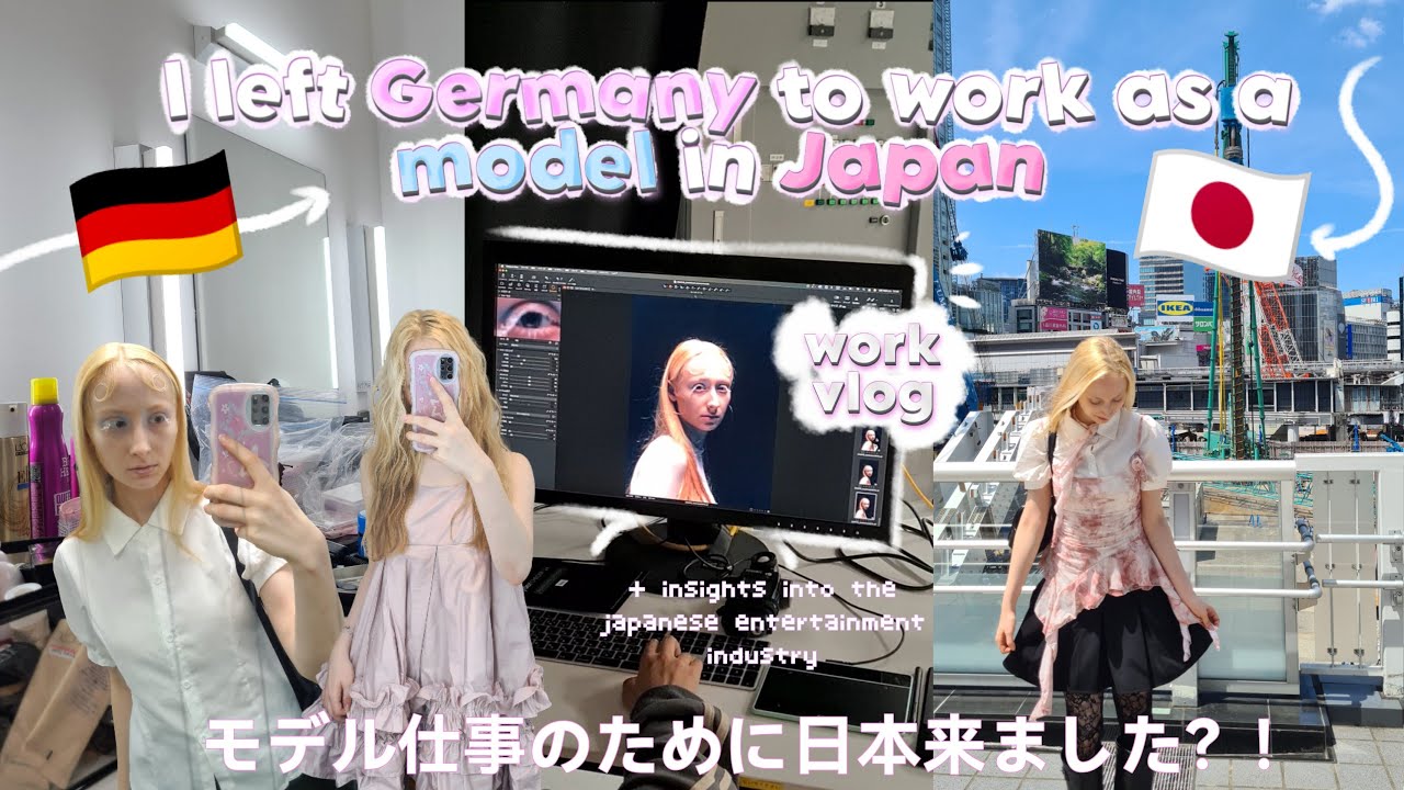 WORK VLOG - MODELING IN JAPAN (it's a mess) + insights into the japanese entertainment industry
