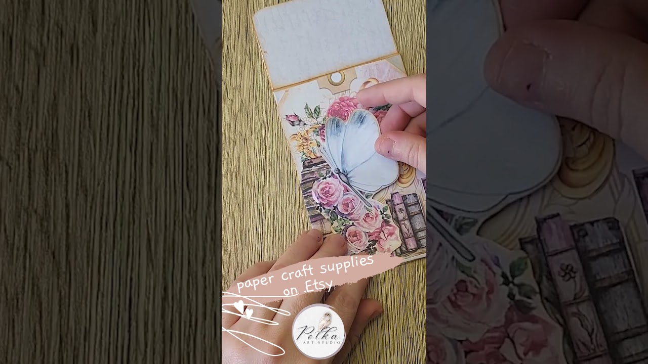 Junk Journal Insert Idea | Pocket Tags Loaded Envelope | Polka Art Studio