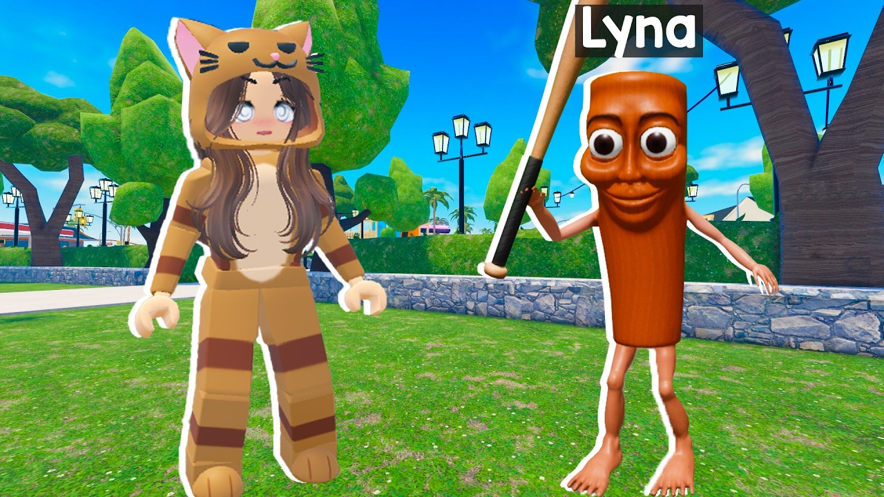 Me Convertí en TUNG TUNG SAHUR para TROLLEAR a MANDARINA en Roblox !!