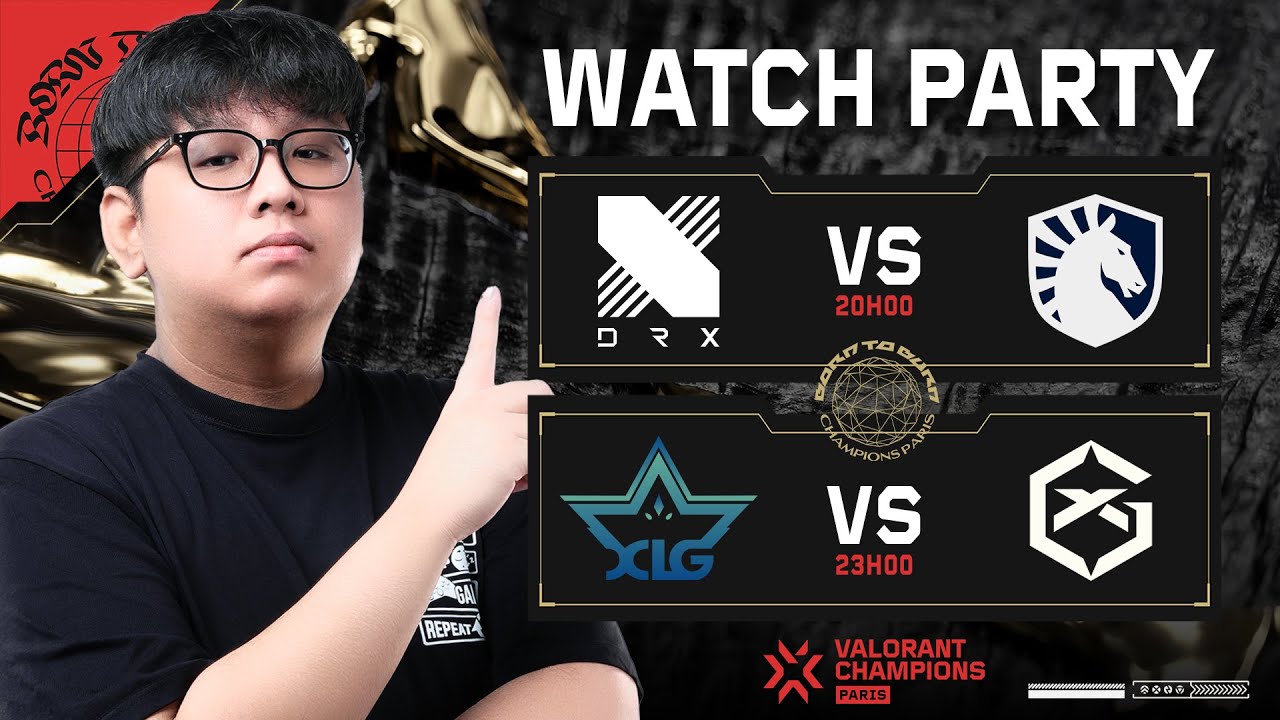 DRX vs. TL 🔥 RỒNG LỘN ĐẠI CHIẾN NGỘN LỪA | VALORANT Champions Paris #ChampsCostream