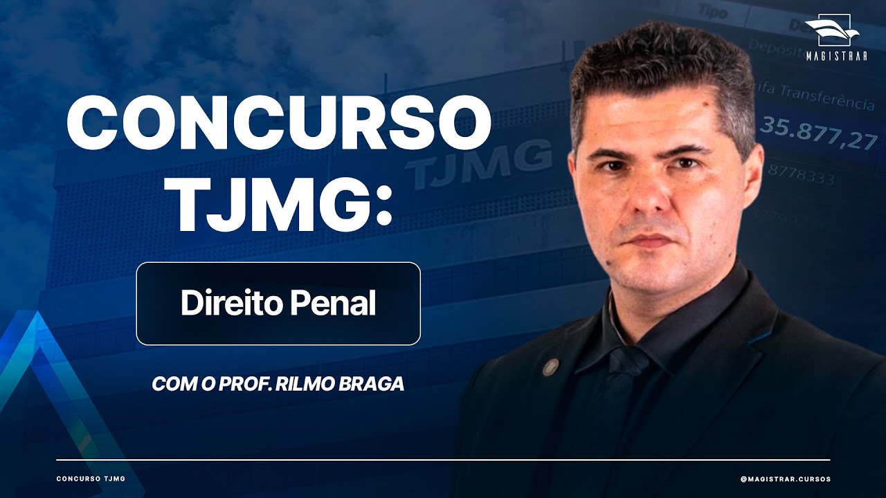 Sabadão da Aprovação: Especial TJMG - Lei de Crimes Organizados Atualizada (15.245) com Rilmo Braga