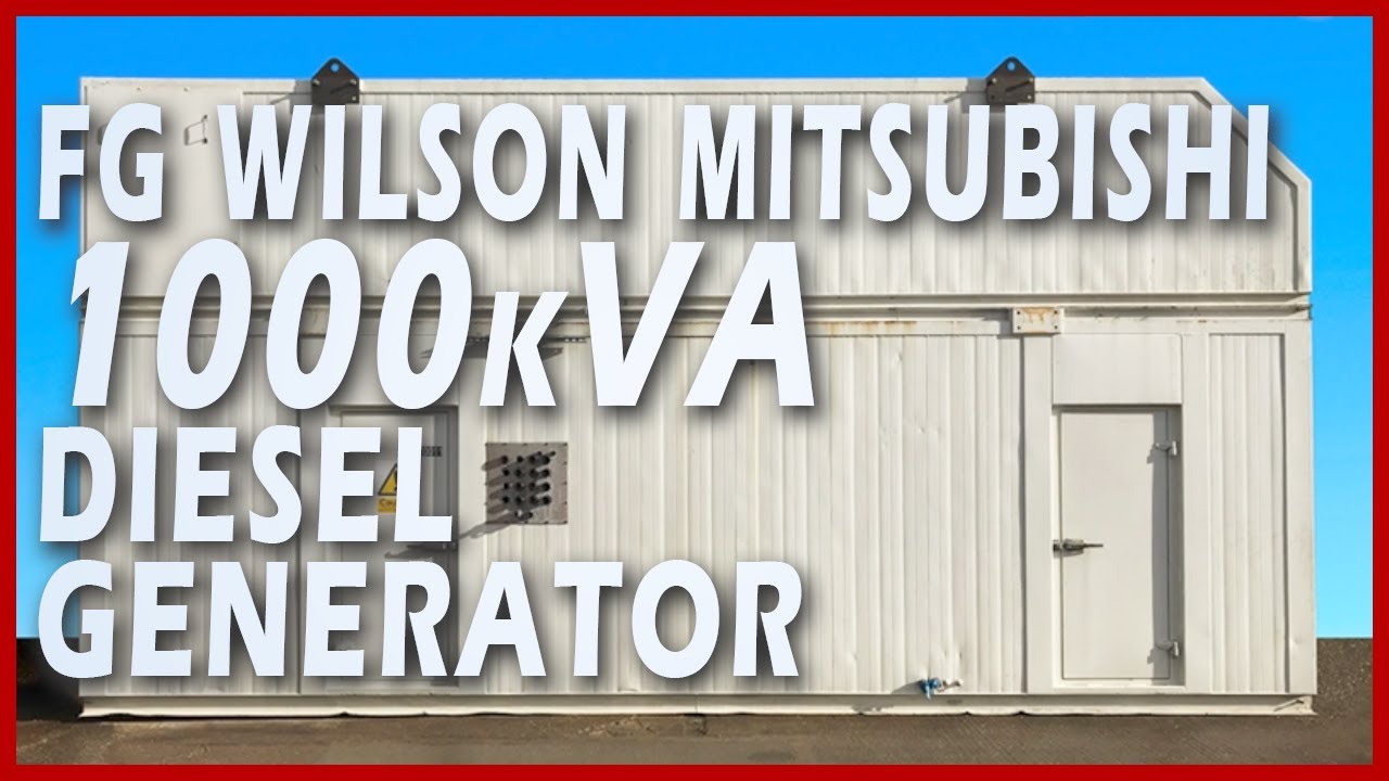 FG Wilson Mitsubishi Diesel Generator 1000kVA – XP110011 Test #perkins | #fgwilson Authorised Dealer