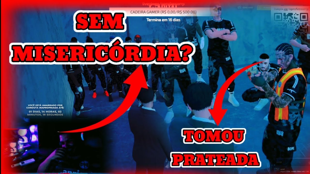 😱🔥BAGUAL SEQUESTROU E DEU PRATEADO NO PROFESSOR//GTA RP