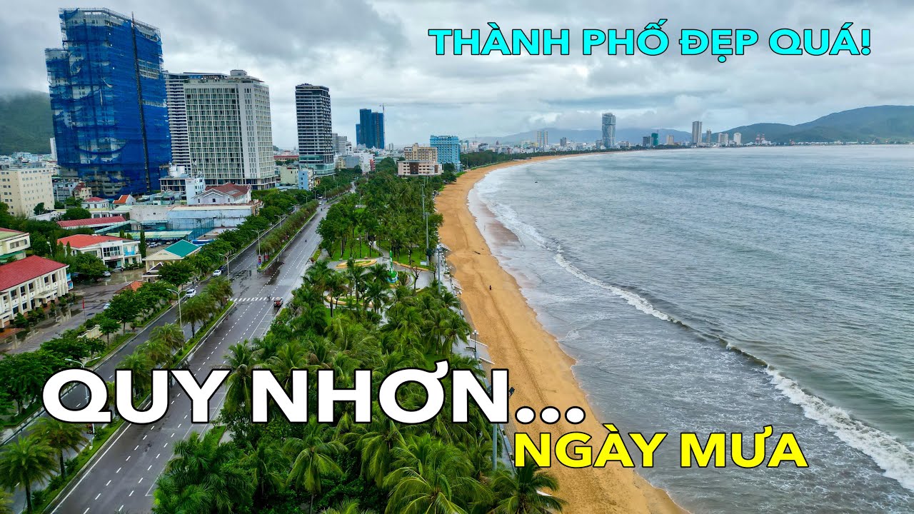 QUY NHƠN NGÀY MƯA | ĐƯỜNG PHỐ SẠCH ĐẸP | CUỘC SỐNG YÊN BÌNH | 19/11/2024