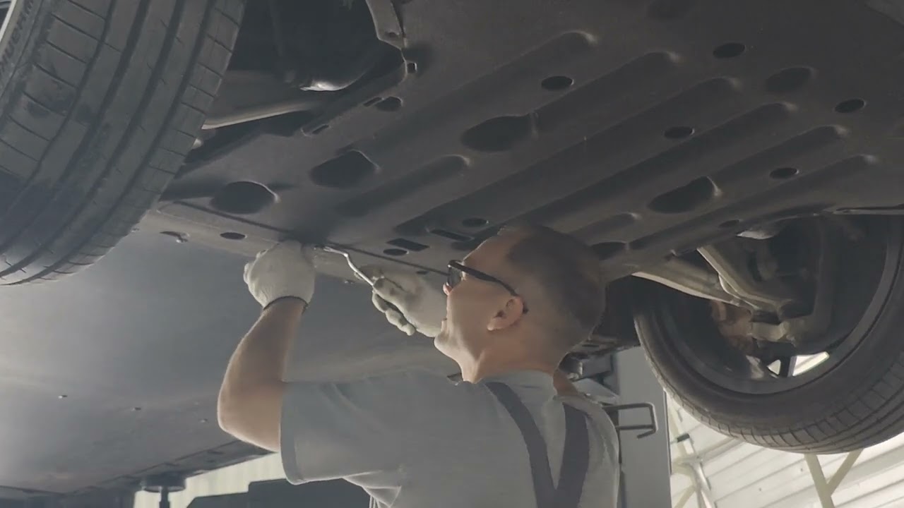 BYD SONG L  замена масла в редукторах