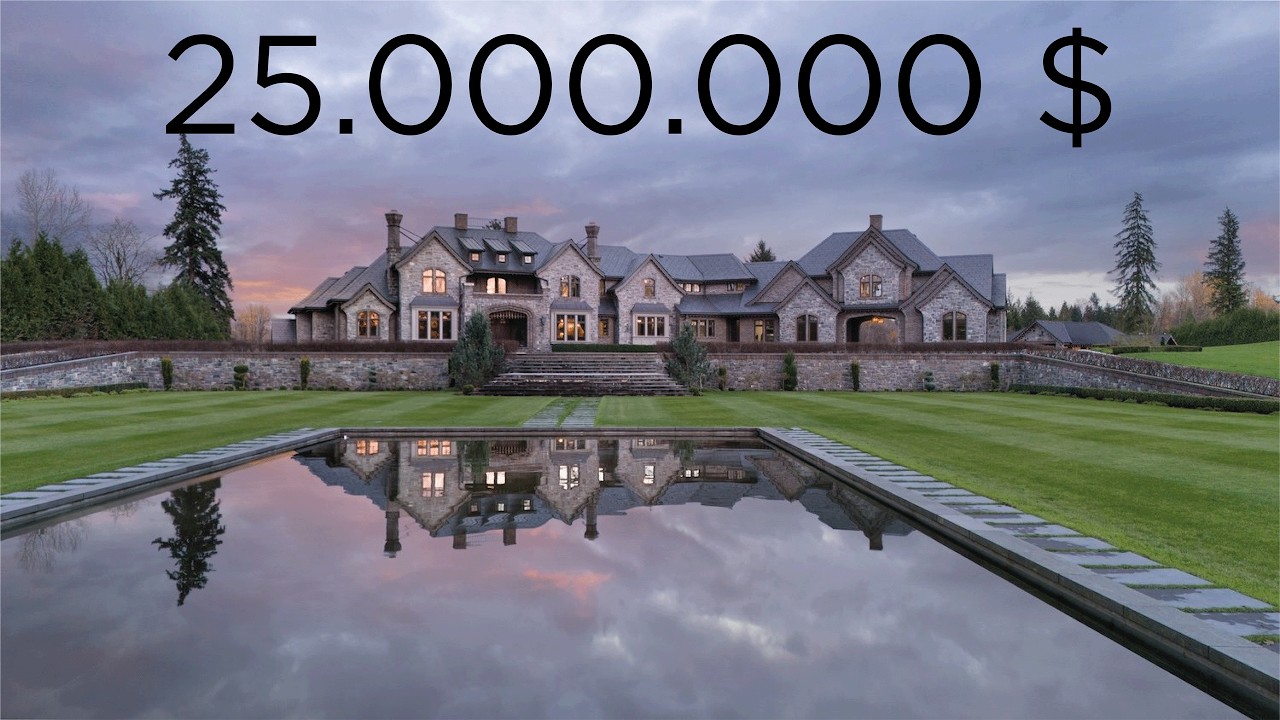 Inside a $25 Million Vancouver Mansion | Luxury Home Tour in Canada