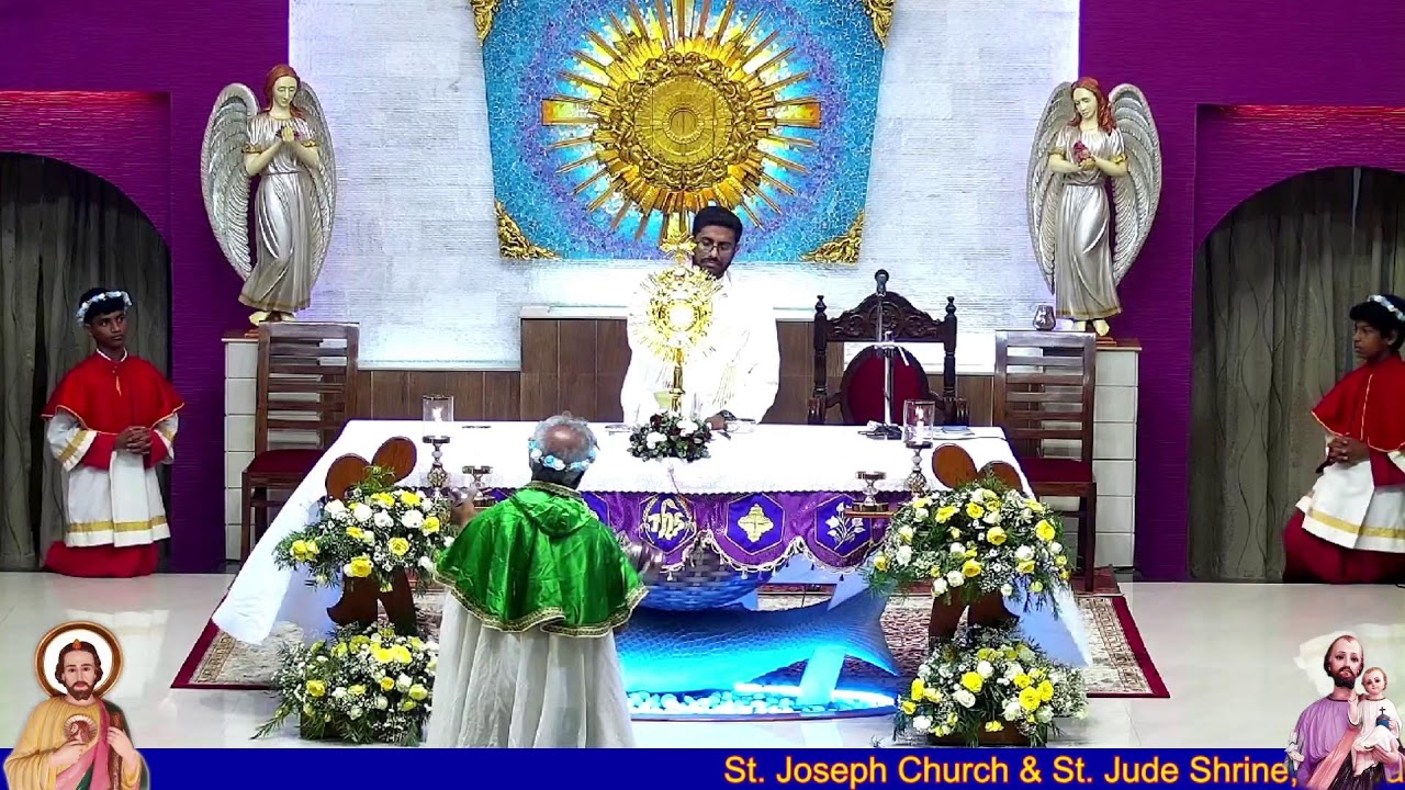 17-03-2026  TUESDAY Feast  05.30 PM Holy Mass St Joseph & St JUDE Church Thevara