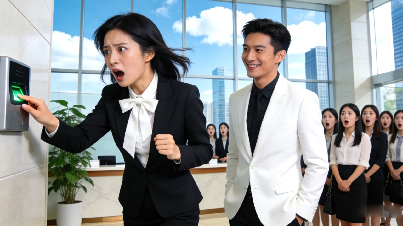 CEO Never Smiled—Until He Saw An Intern Who Was Late For Work, Then He Smiled!