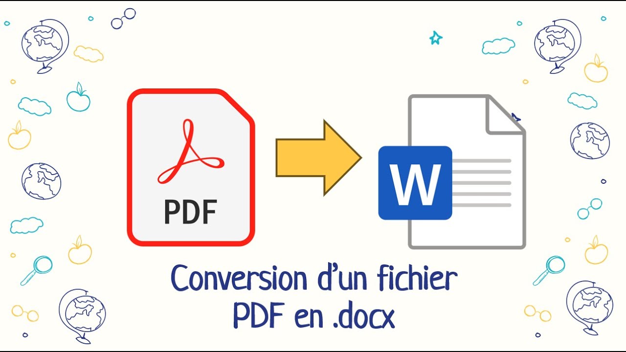 Convertir un fichier PDF en .docx avec Microsoft Word