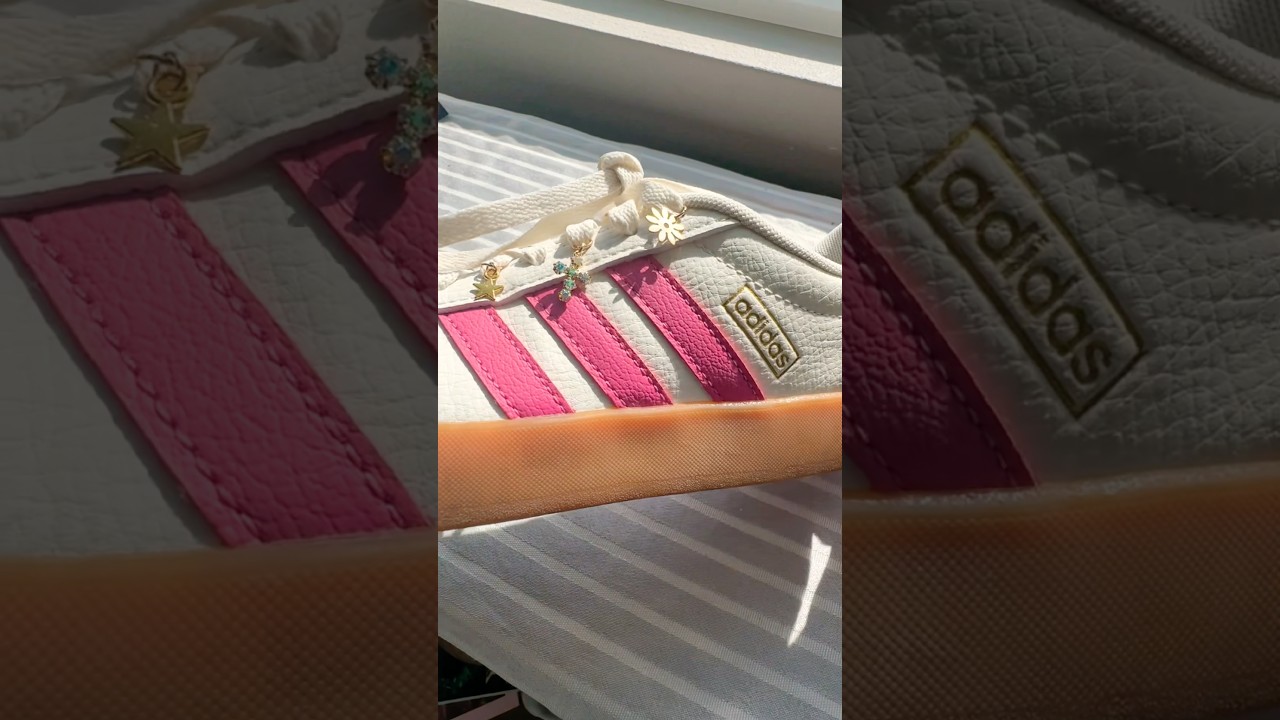 💖STYLING ADIDAS WITH CHARMS✨ #style #adidas #charms #diy #styling #sneakers