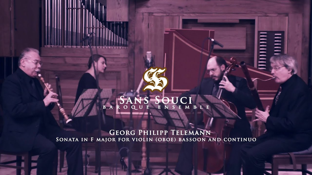 Georg Philipp Telemann - Sonata F major - Sans Souci