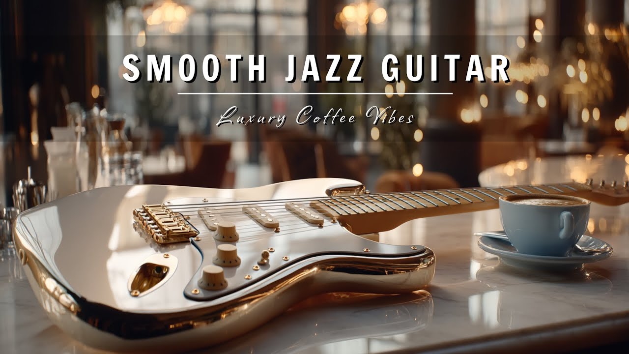 Smooth Jazz Guitar Music • Luxury Cafe Vibes | Relaxing Guitar Music