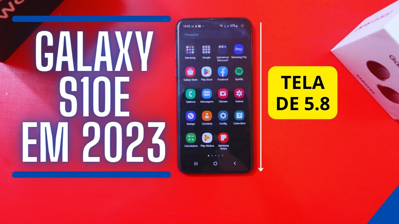 GALAXY S10e, PEQUENO E POTENTE, VALE A PENA COMO UM USADO EM 2023 ?