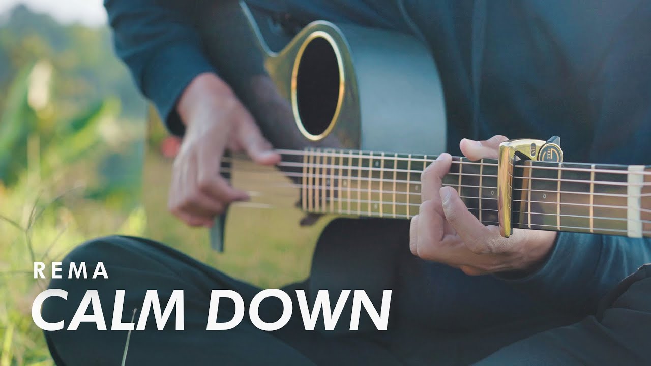 calm down - Rema | fingerstyle guitar cover🎸