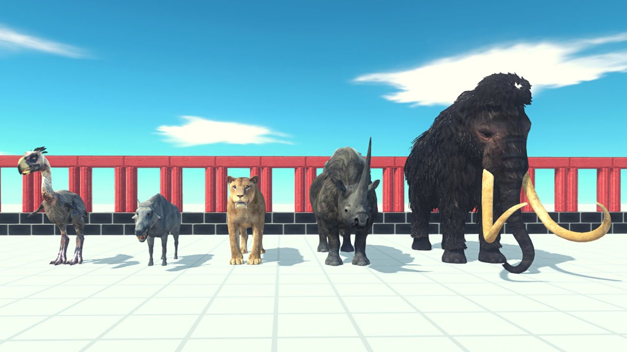 Prehistoric Mammals Vs All Factions ARBS | Animal Revolt Battle Simulator