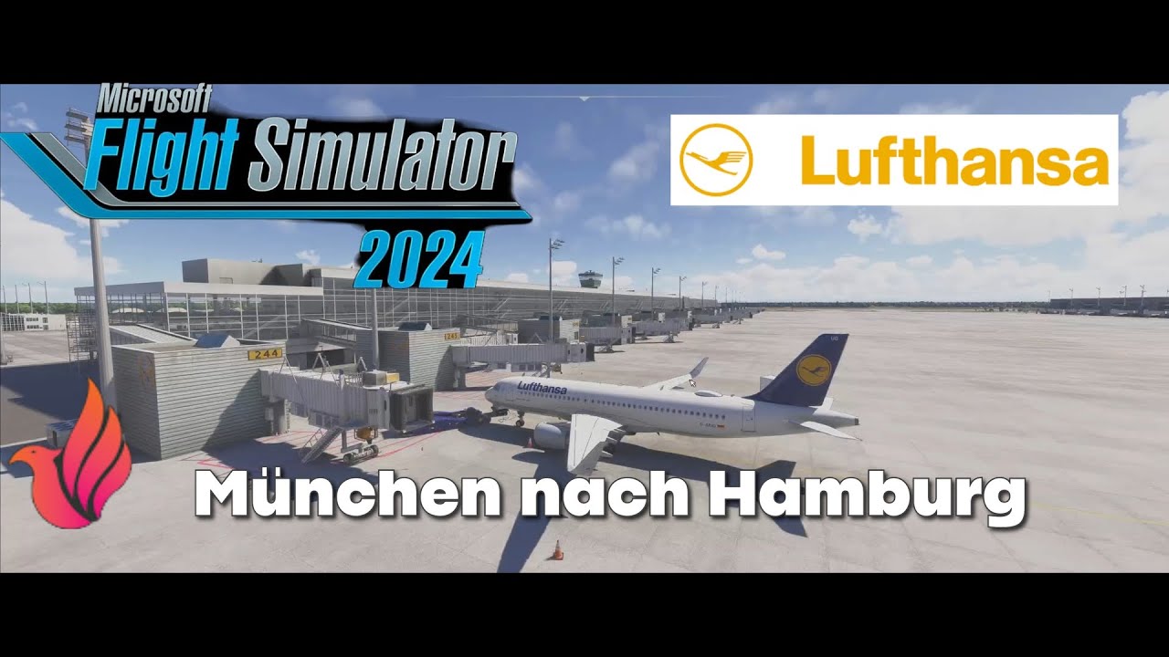 Hurra! Ich lebe noch! Mein längstes Video. FENIX A320 München nach Hamburg Live on Tape UNCUT