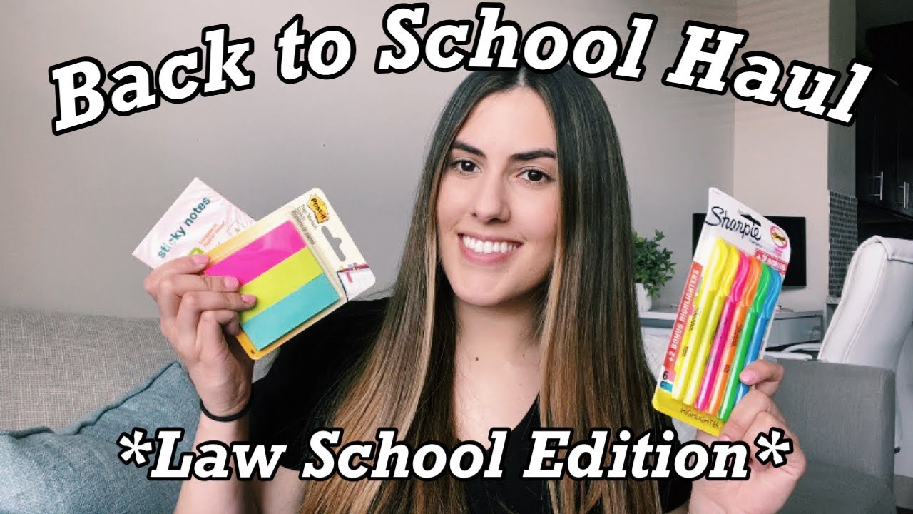 BACK TO SCHOOL HAUL *law school edition* (MY LAST EVER!!!)
