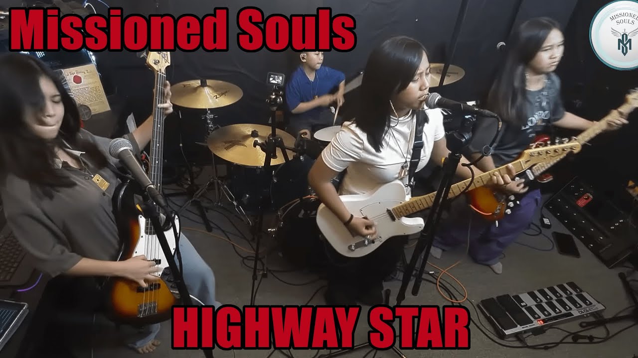 [REACTION] HIGHWAY STAR by Deep Purple | Missioned Souls - family band studio cover