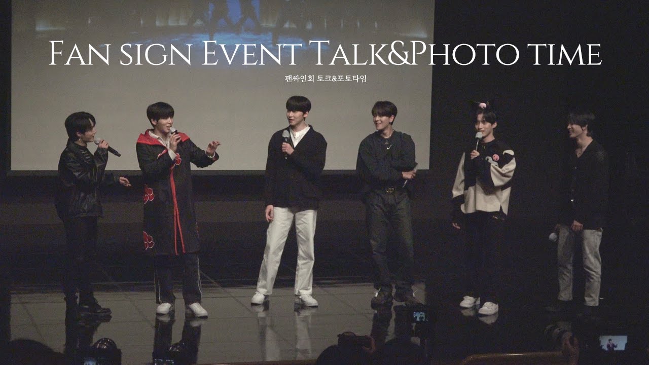 20221011원어스 MALUS - ' Same Scent ' 토크타임&포토타임 :  (일지아트홀 팬사인회 / ONEUS FANCAM / FANSIGN EVENT)