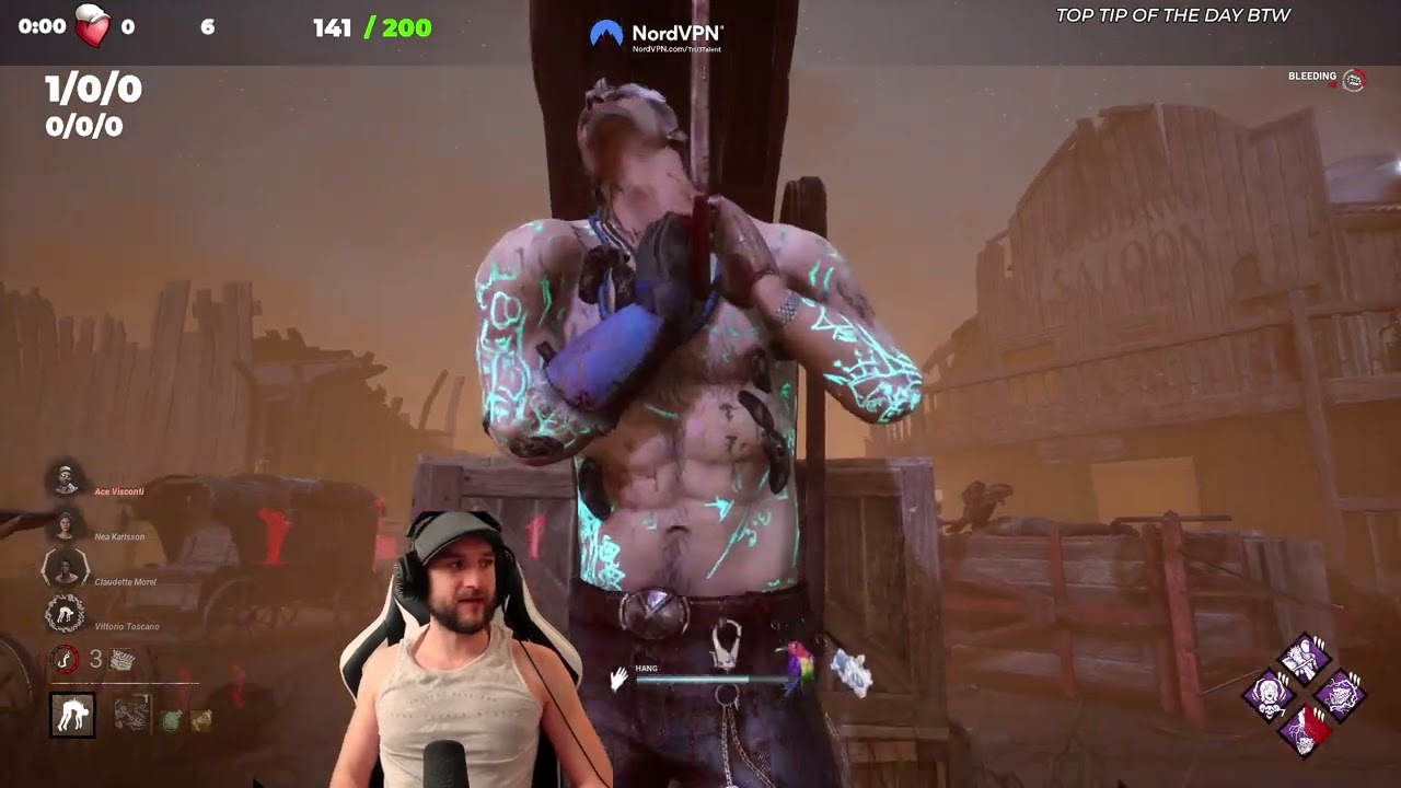 WESKER WITH STBFL CAN BE KINDA GODLY! Dead by Daylight