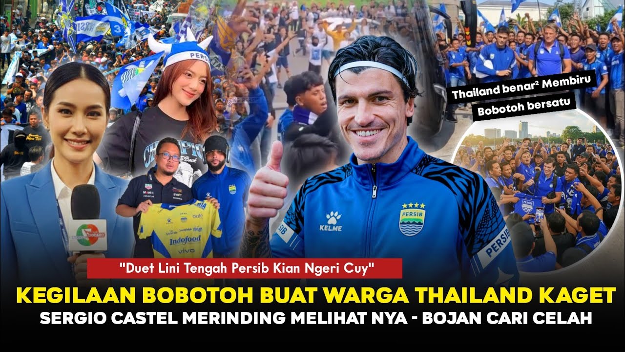 THAILAND FULL MEMBIRU❗Sergio Castel Dibuat Terkejut Tak Percaya😱Bojan Bidik Celah Ratchaburi Persib